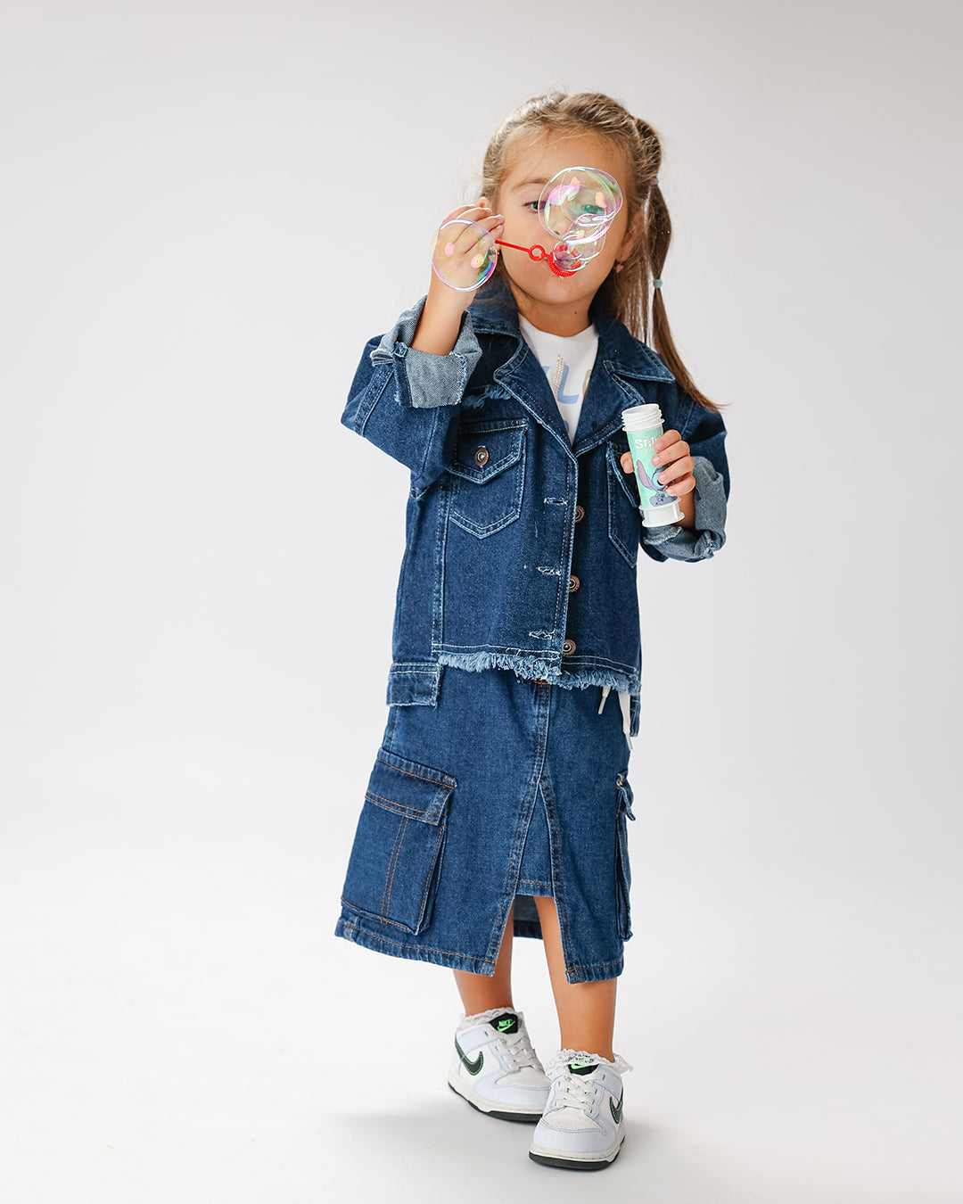Giubbotto denim over