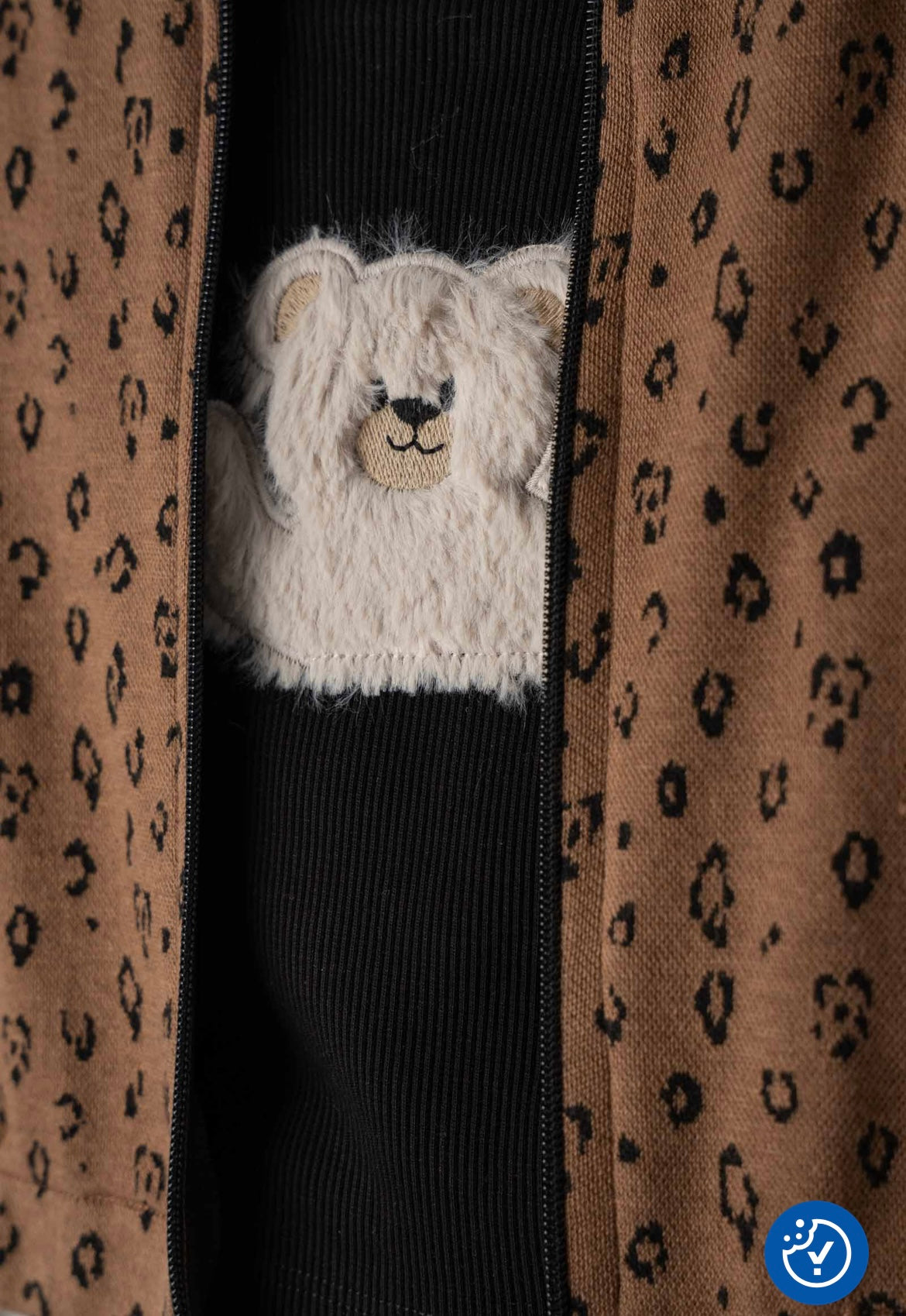 Coordinato animalier e borsetta