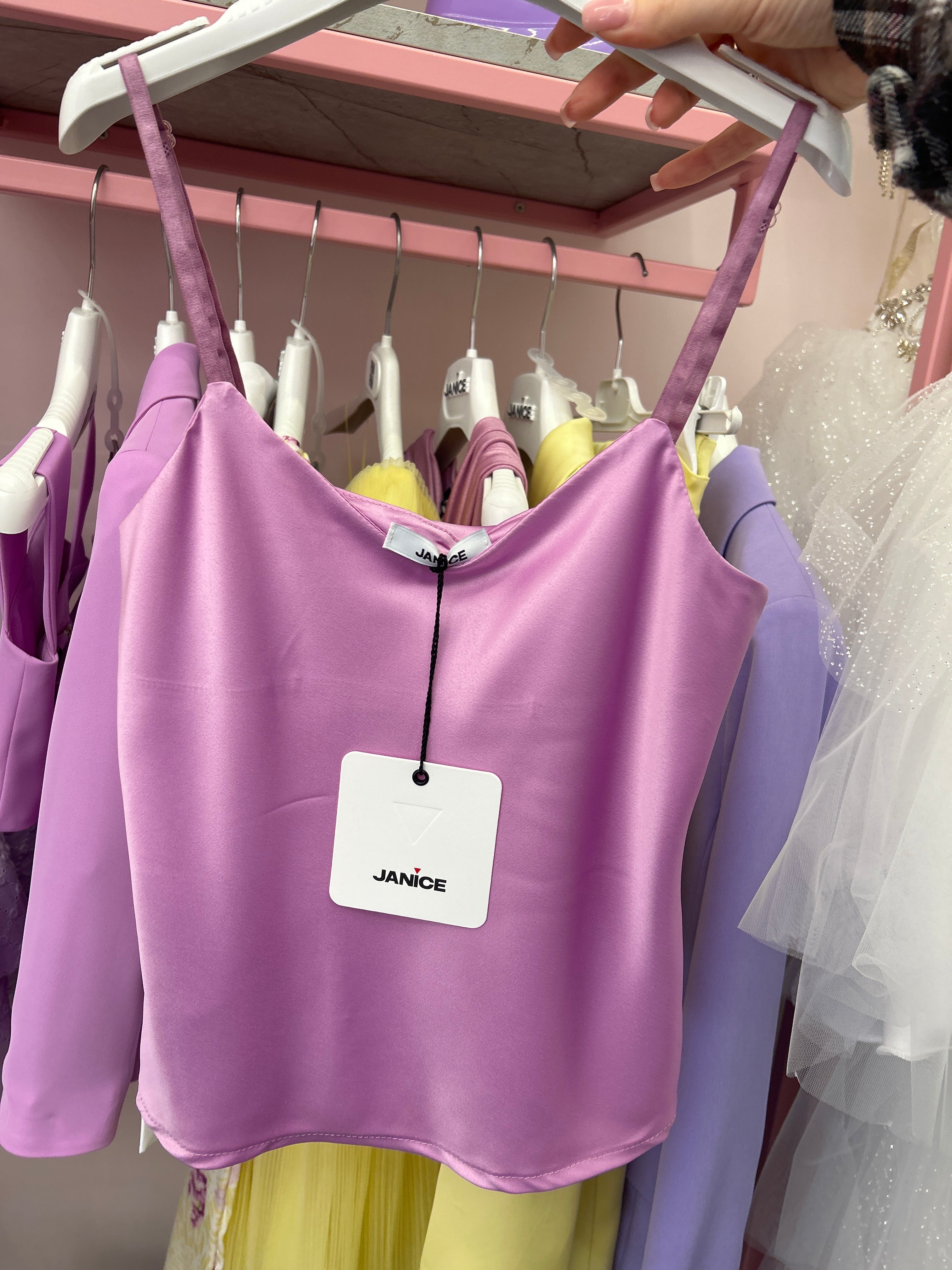 Top in raso Janice