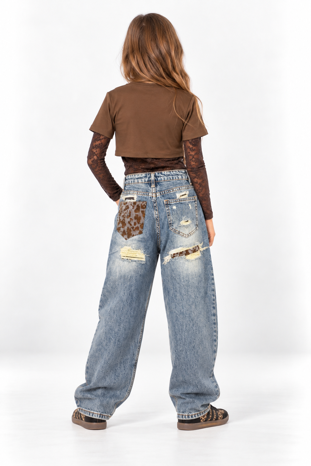 Jeans tasca brill
