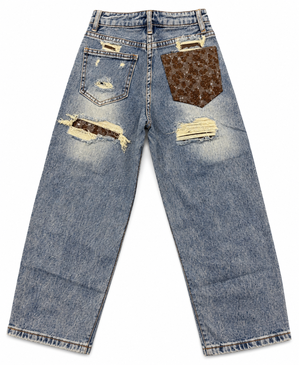 Jeans tasca brill