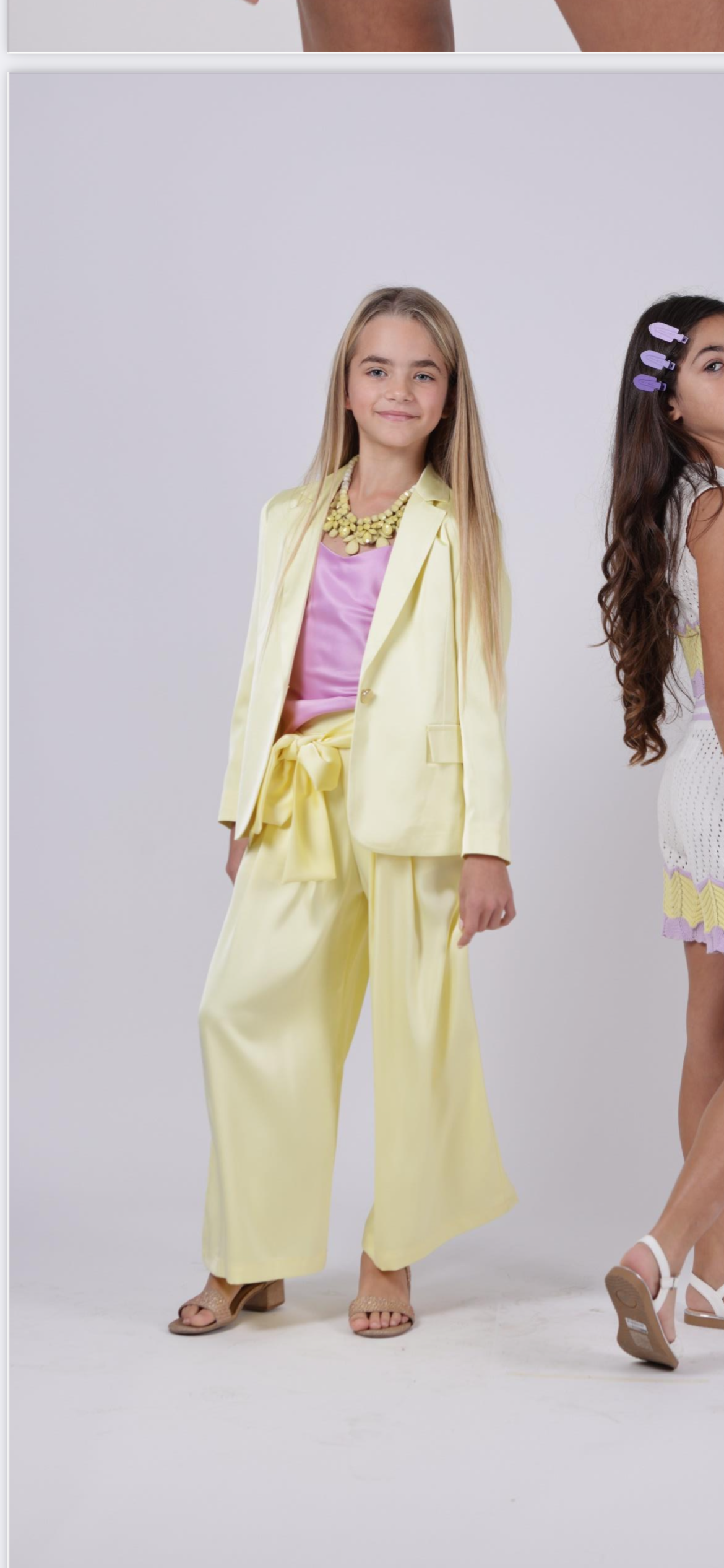 Giacca e pantalone in raso Janice
