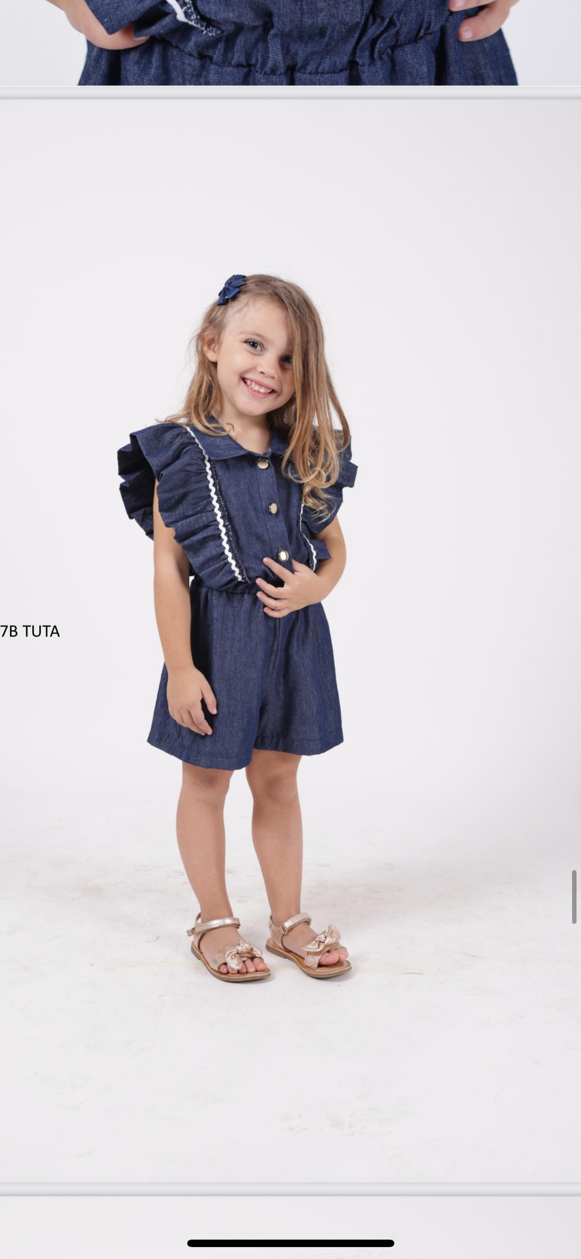 Tutina in denim Janice