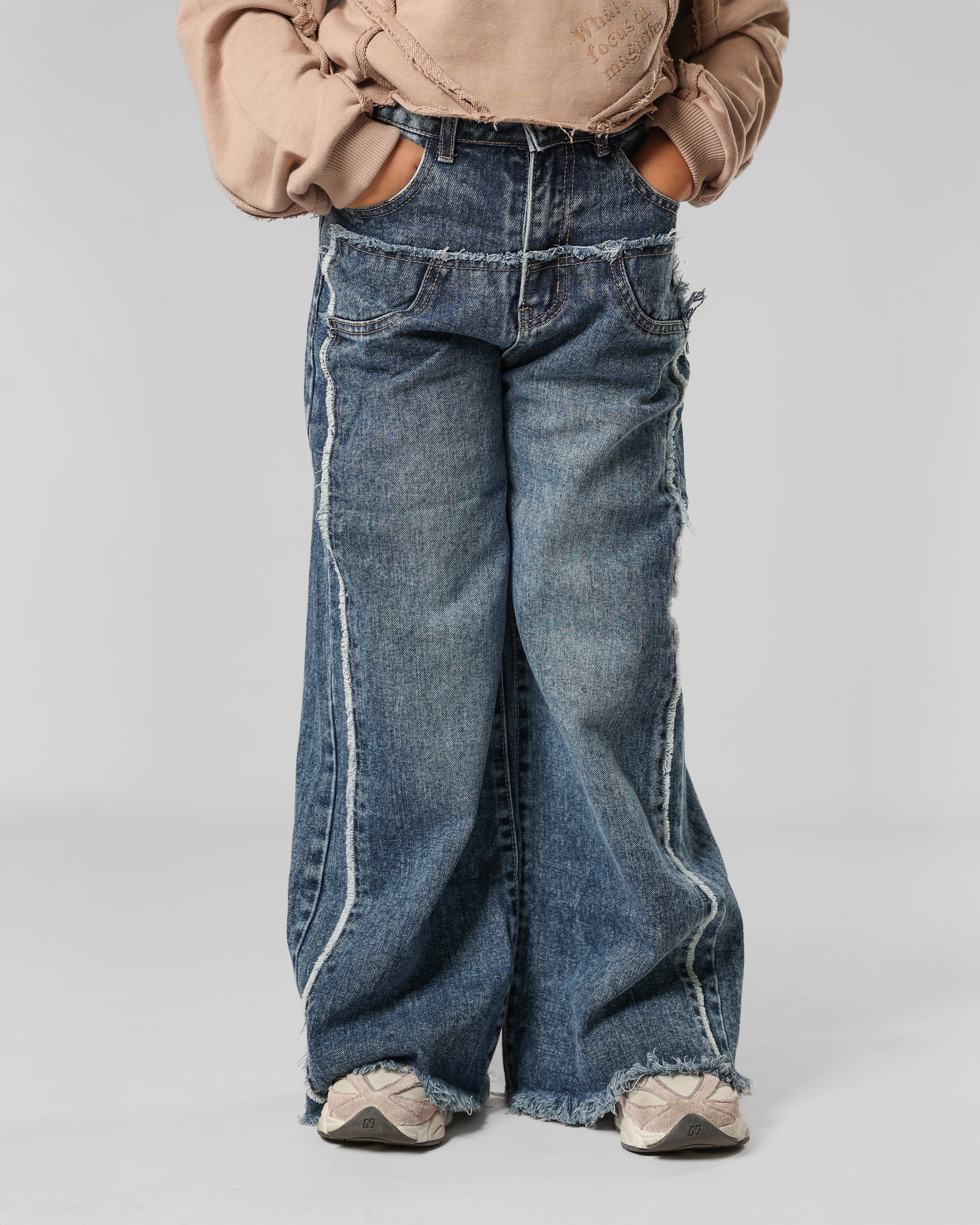 Jeans a palazzo
