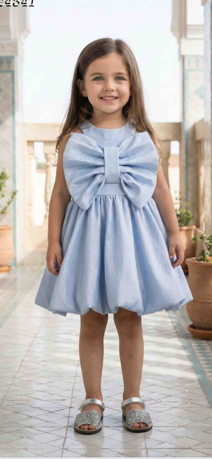 Abito fiocco baby Naice