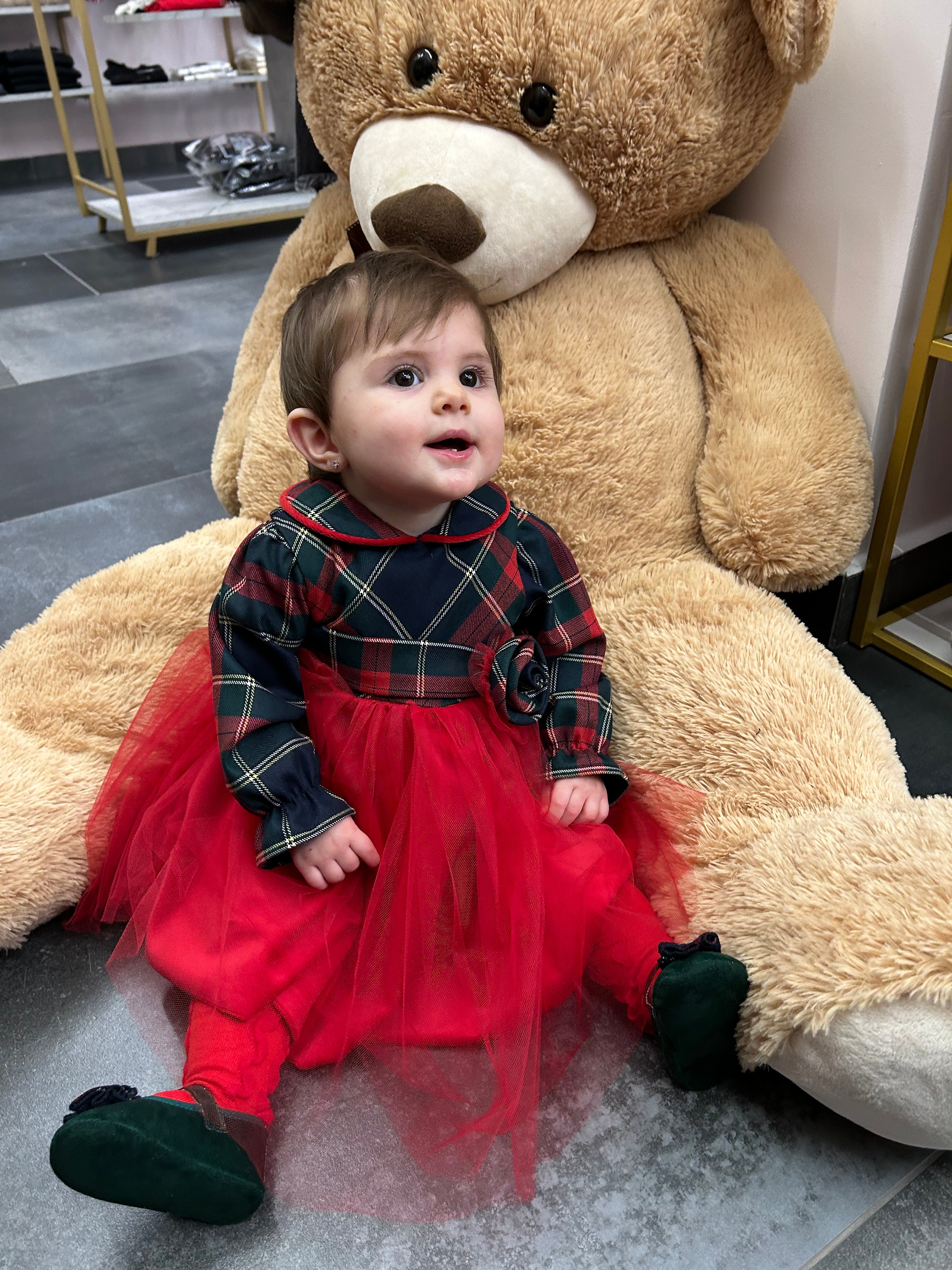 Abito Christmas con tulle