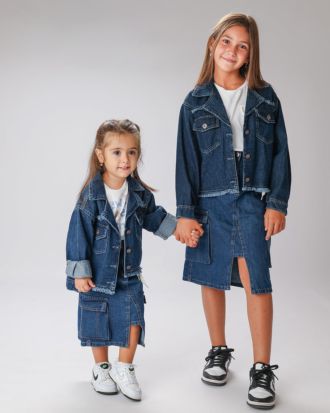 Gonna longuette denim