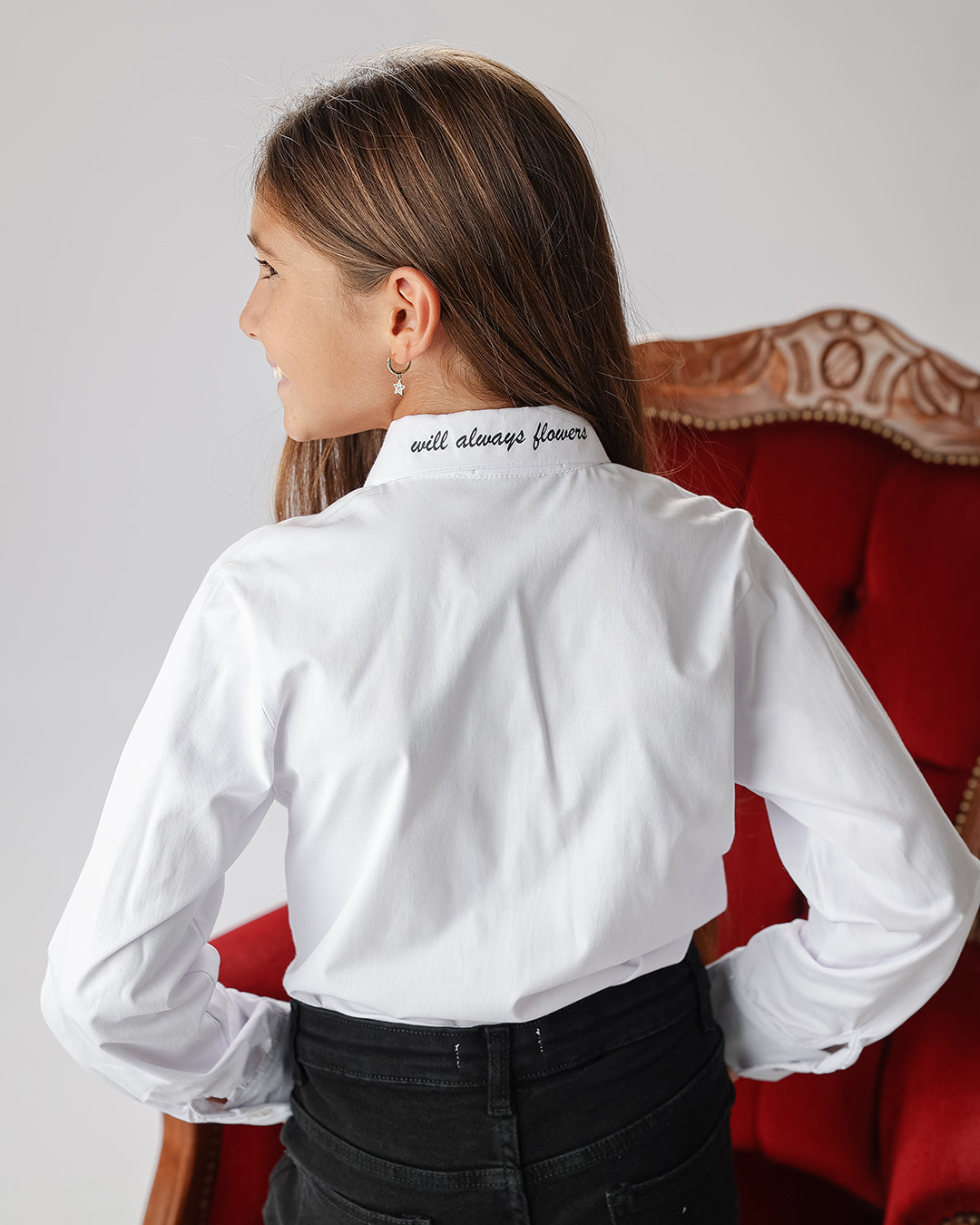 Camicia con fiocco