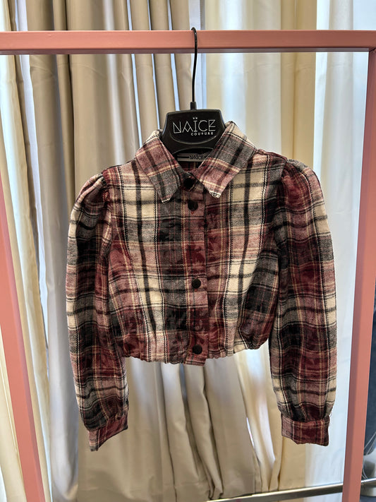 Camicia crop Naice